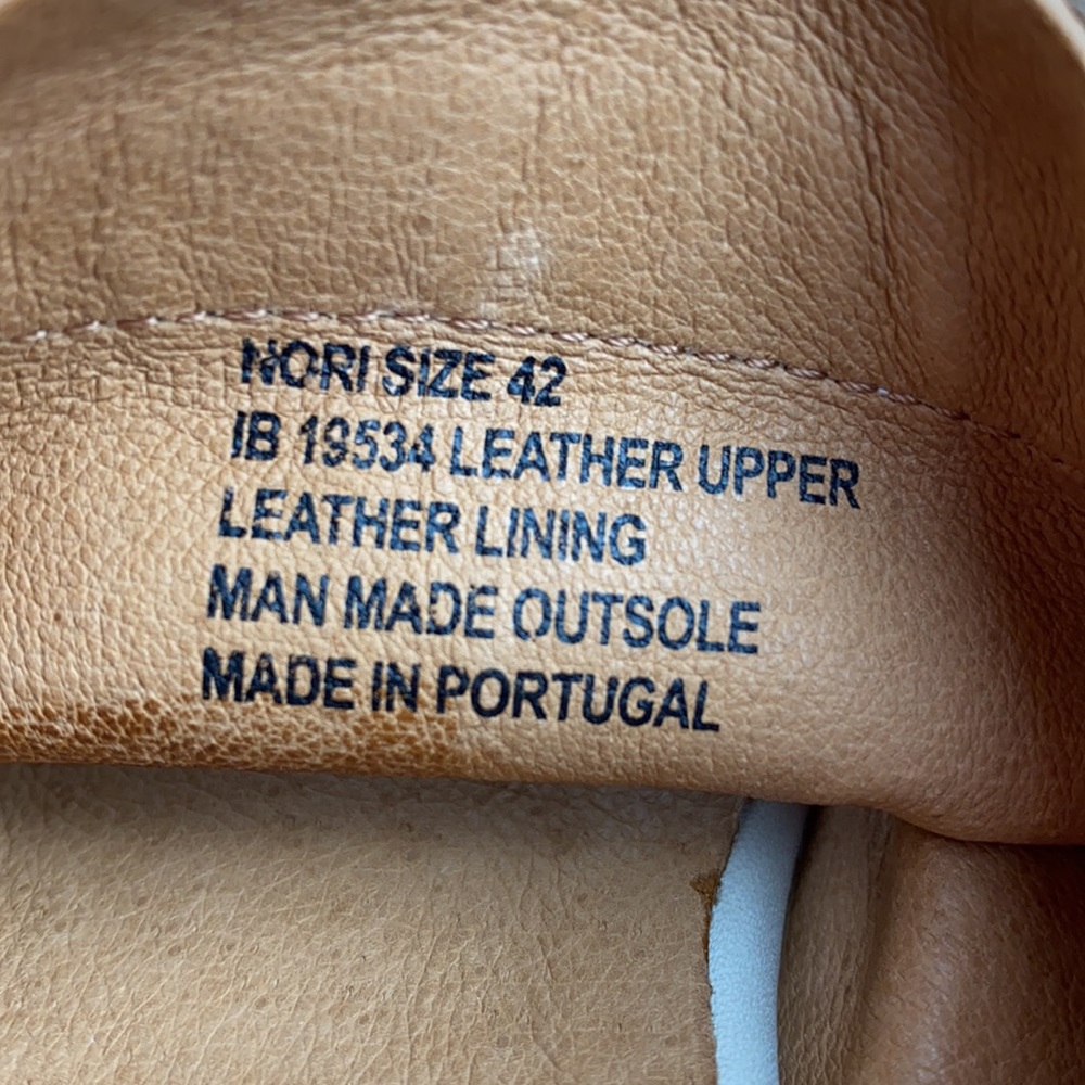 Size EU 42 Miz Mooz Leather Slingback Heeled Sandals - Picture 7 of 8